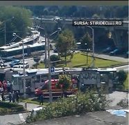 Spaima teribila in centrul Clujului! Zeci de pasageri si-au vazut moartea cu ochii dupa ce doua mijloace de transport in comun s-au ciocnit